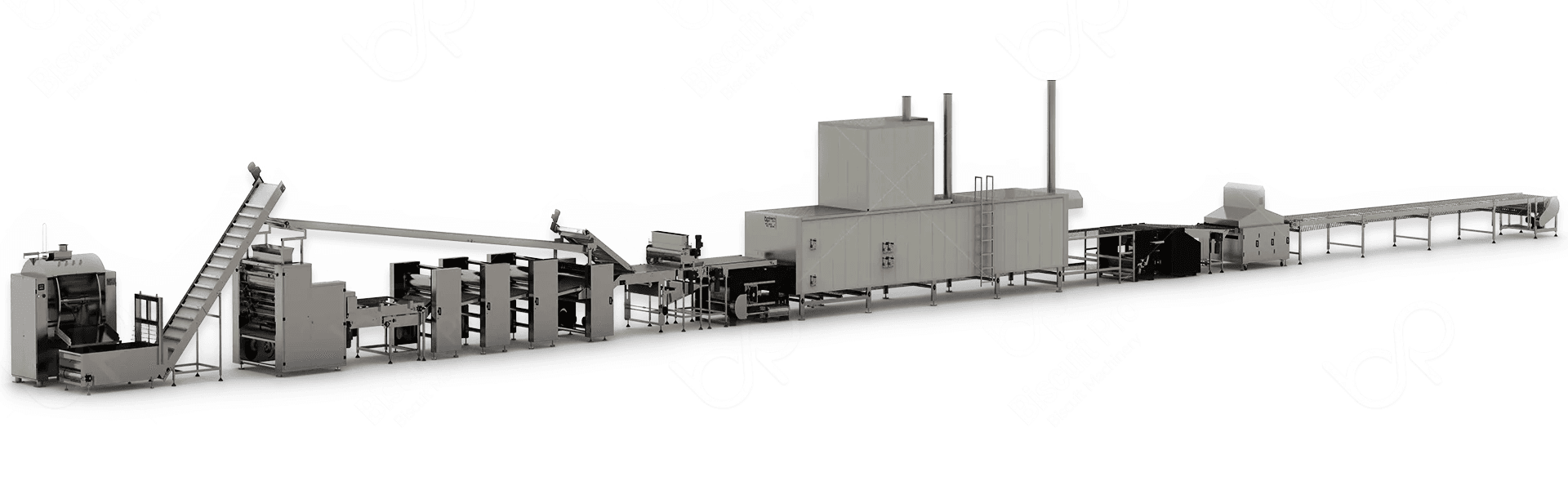 ЛИНИЯ ДЛЯ ПРОИЗВОДСТВА КРЕКЕРОВ