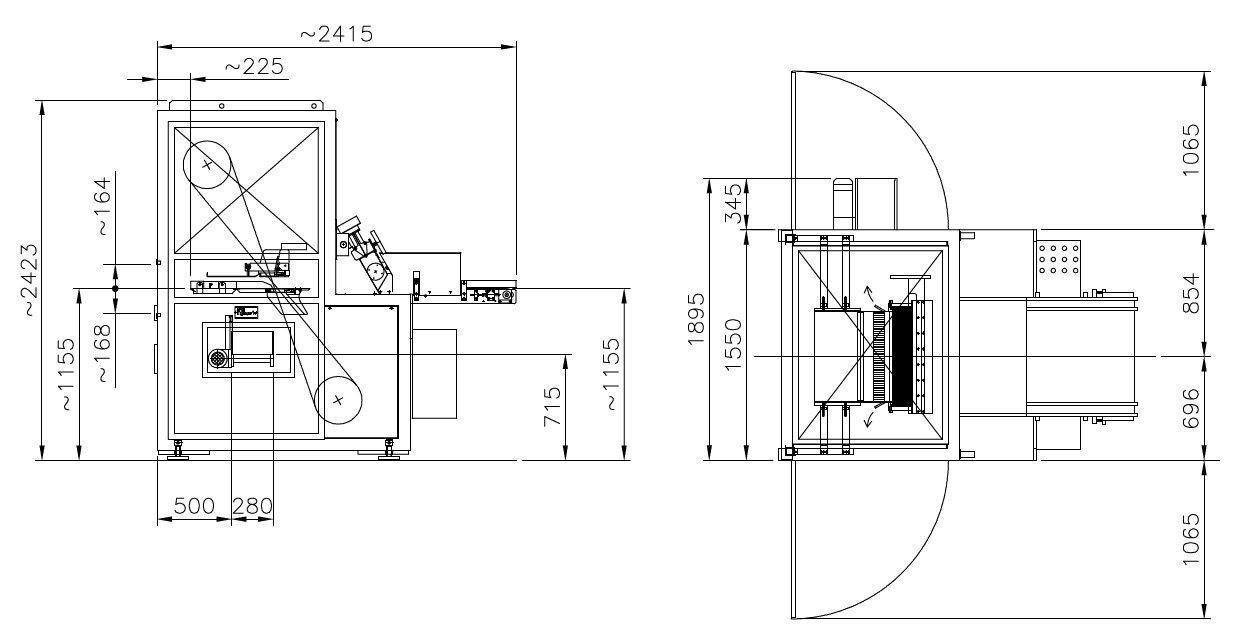 Промышленные ленточные хлеборезки