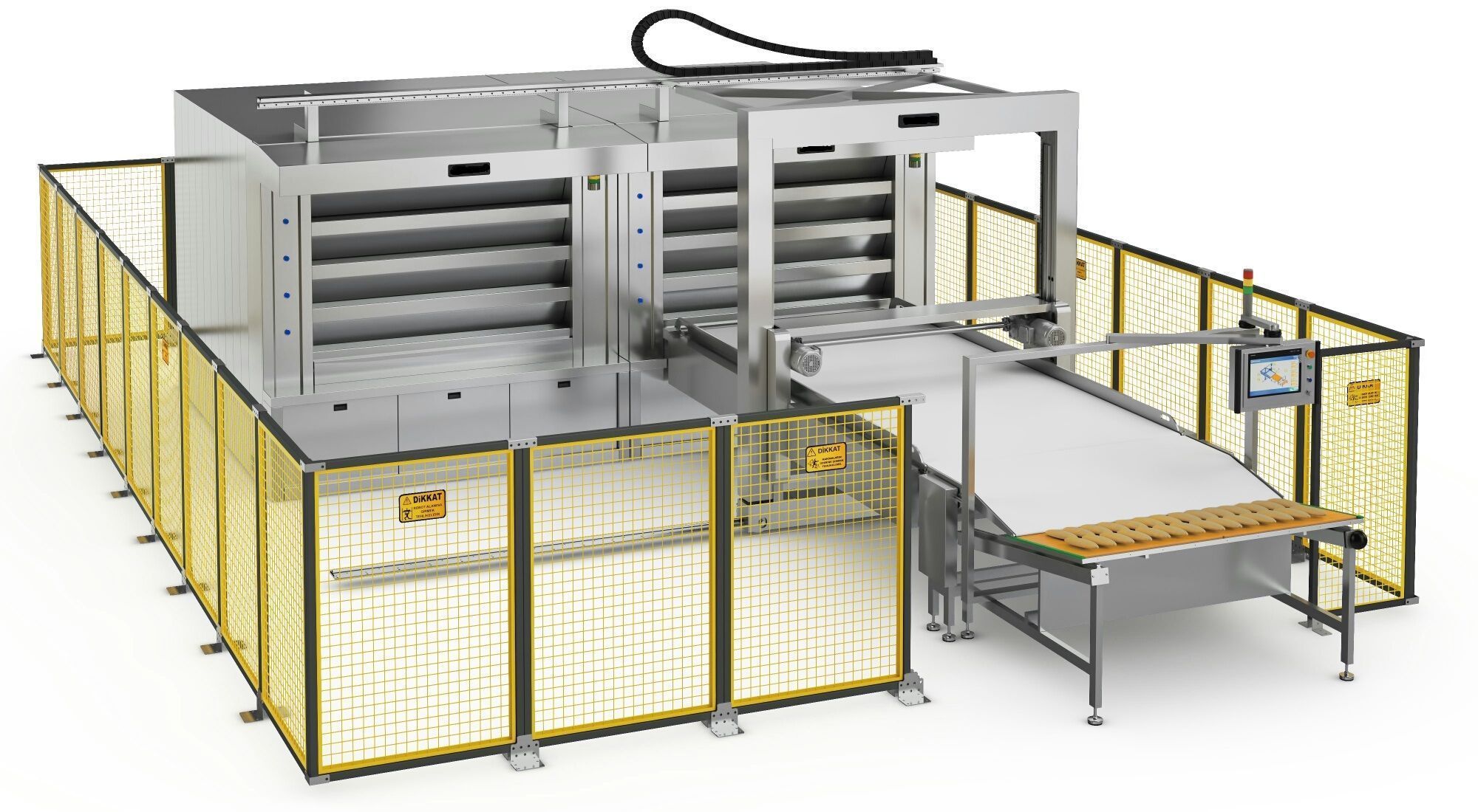 Автоматическая подовая система выпечки