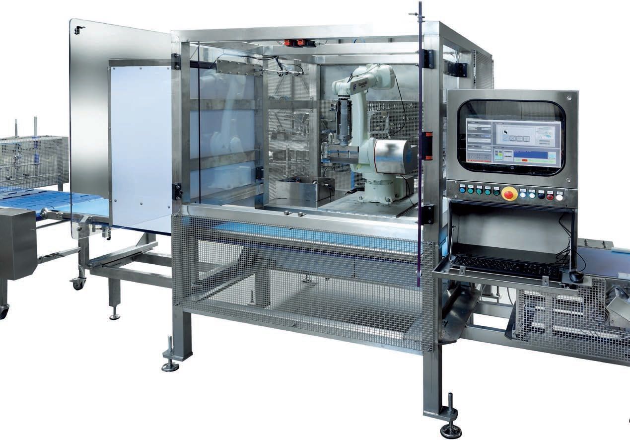 Роботизированная линия по производству сэндвичей