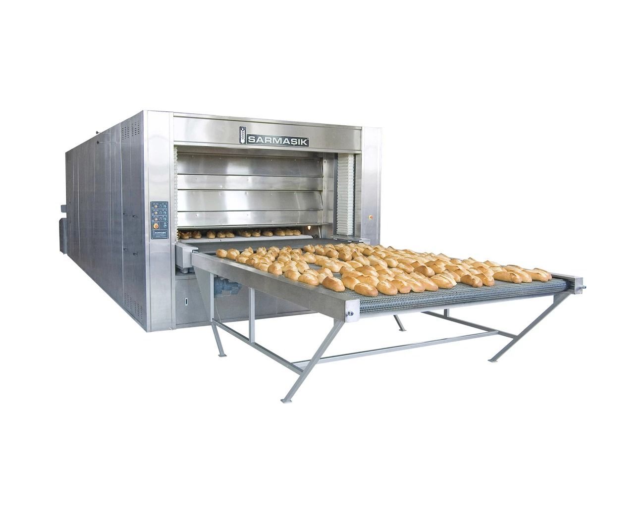 Многоярусные паротрубные туннельные печи 