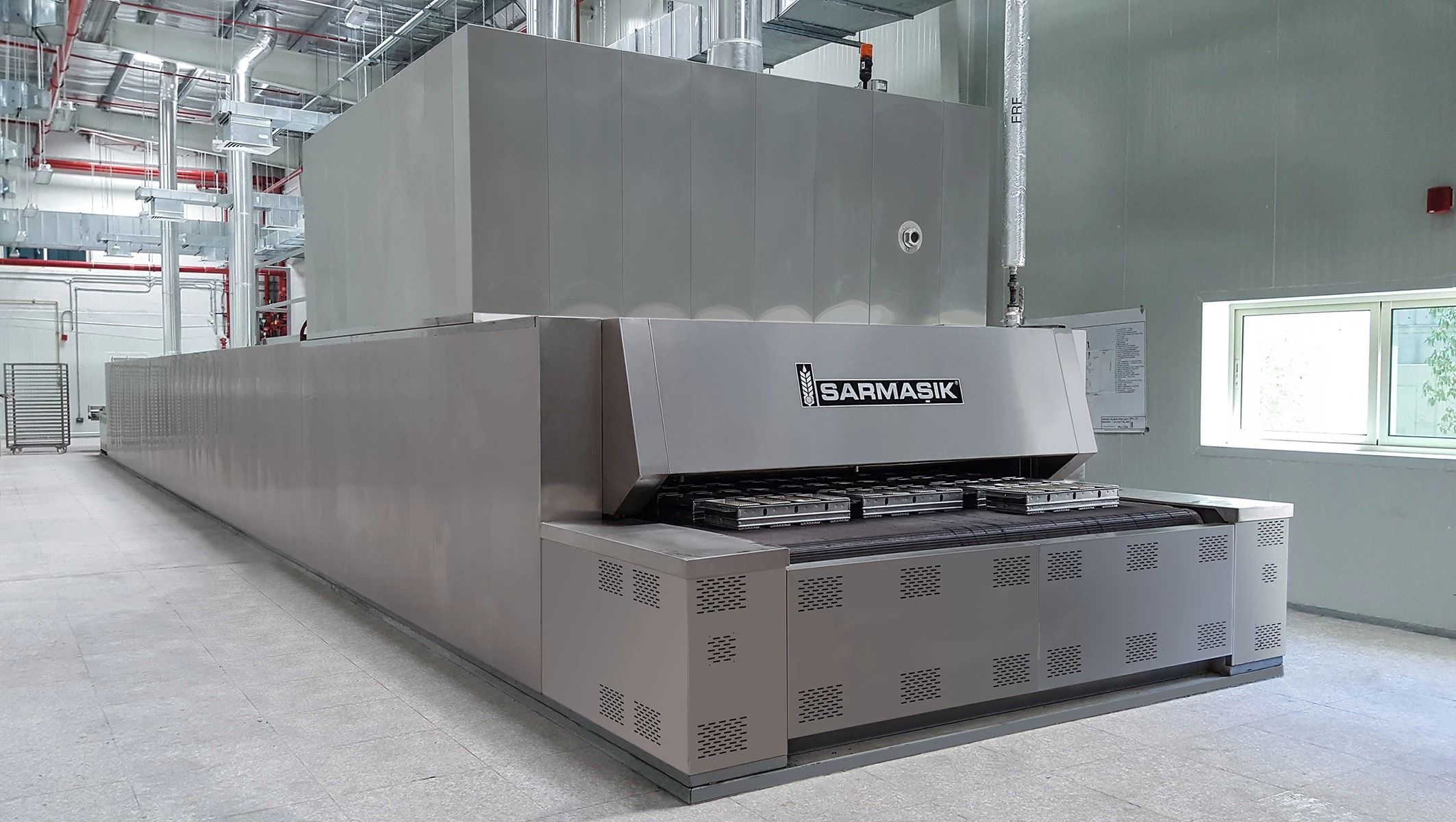 Туннельные циклотермические хлебопекарные печи 