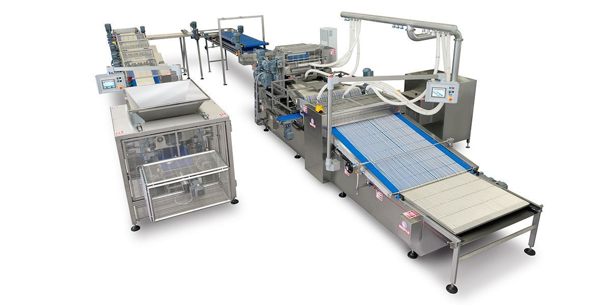 Промышленная линия гриссини