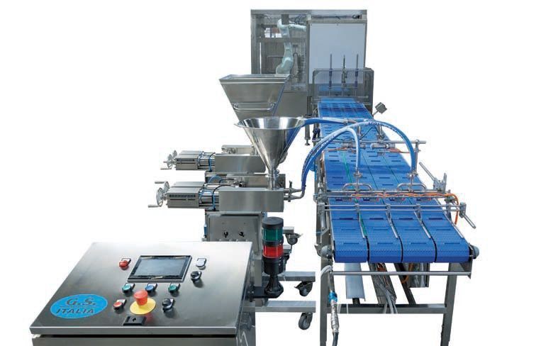 Роботизированная линия по производству сэндвичей