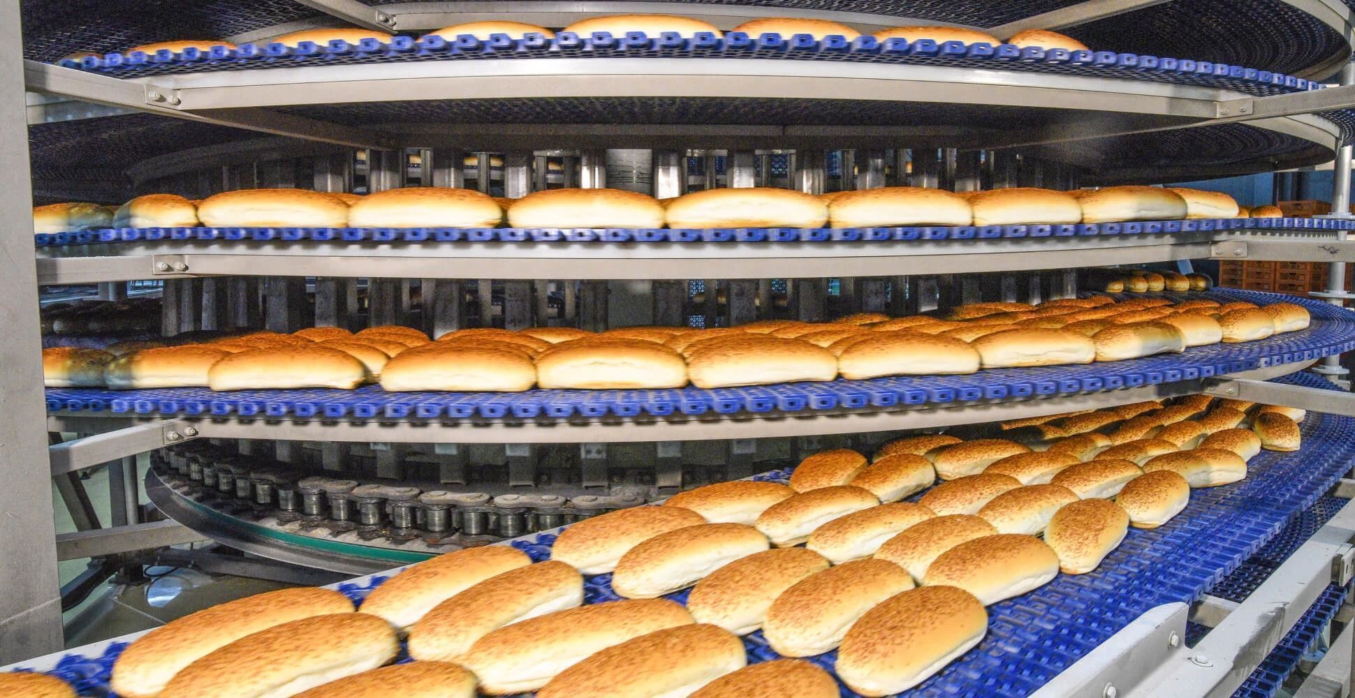 Автоматические системы для выпечки хлеба в формах и противнях