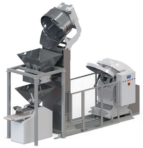 Система замеса Feeding Hopper Mix