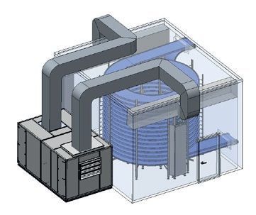 Спиральная система охлаждения