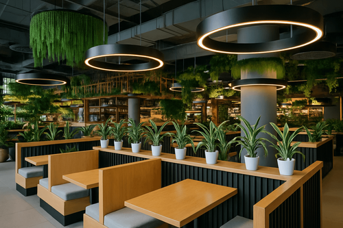 Фуд-холлы задают новый ритм ритейлу Фуд-холлы задают новый ритм ритейлу