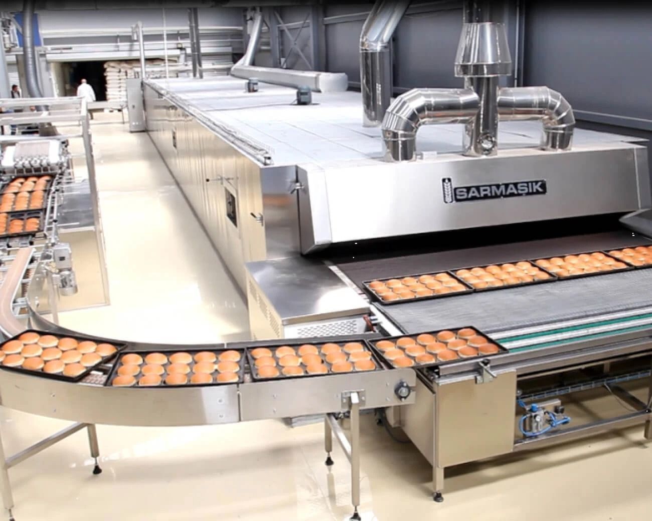 Туннельные термомасляные хлебопекарные печи