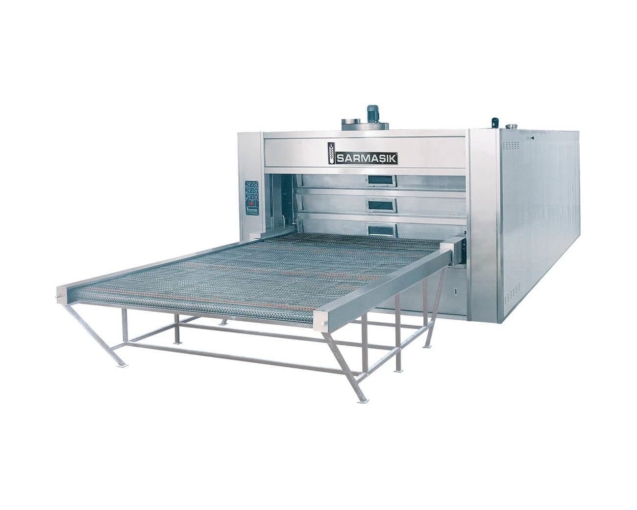 Многоярусные паротрубные туннельные печи 