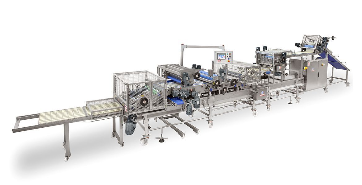 Индустриальная машина производства гриссини