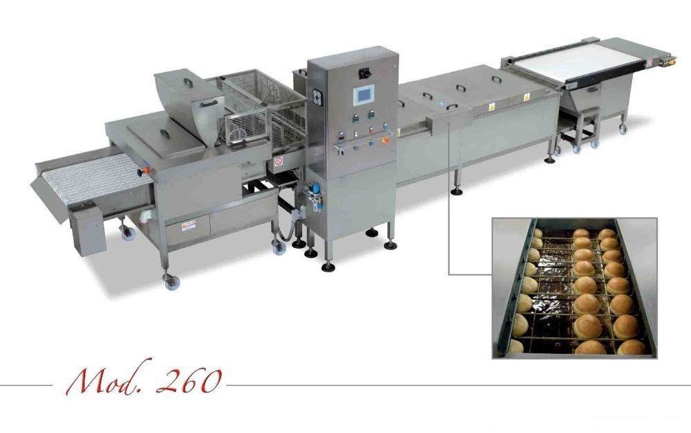 Поточные фритюрницы и линии пончиков